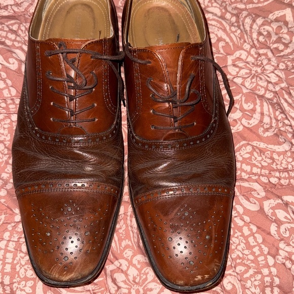 Florsheim Dark Brown Leather Oxfords
